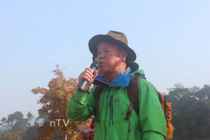   엄홍길 대장의 인사