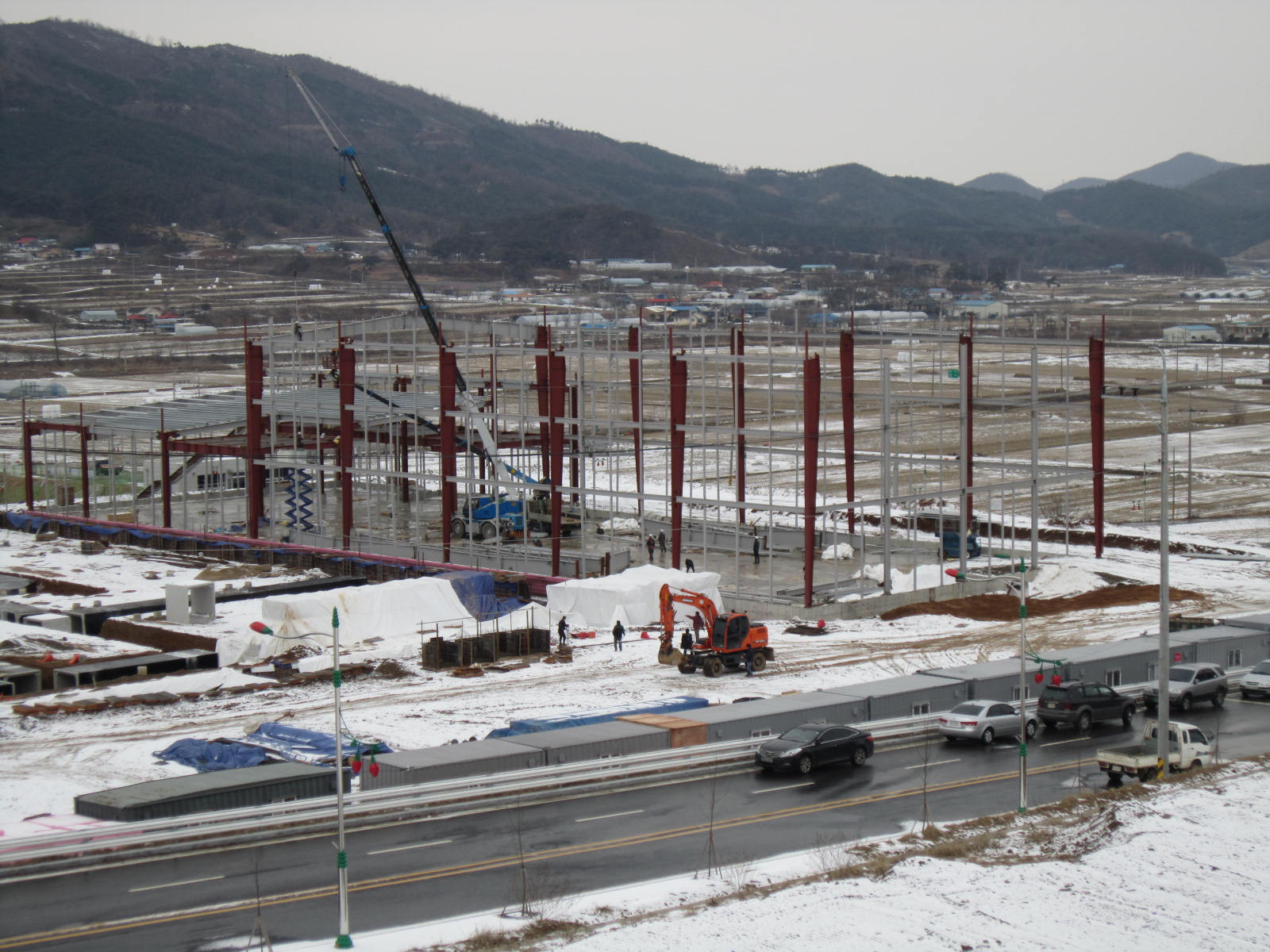 운곡2 농공단지 공장건축 모습