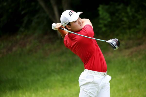  2018 KPGA 프론티어투어 5회 대회 우승자 정인환의 플레이 모습 