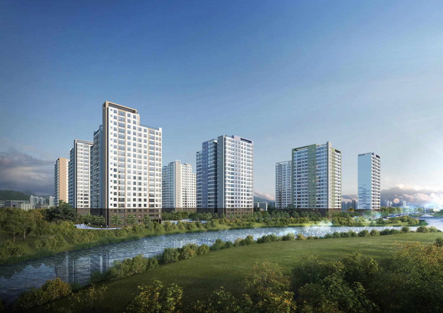 아산 해링턴 플레이스 스마트밸리_투시도