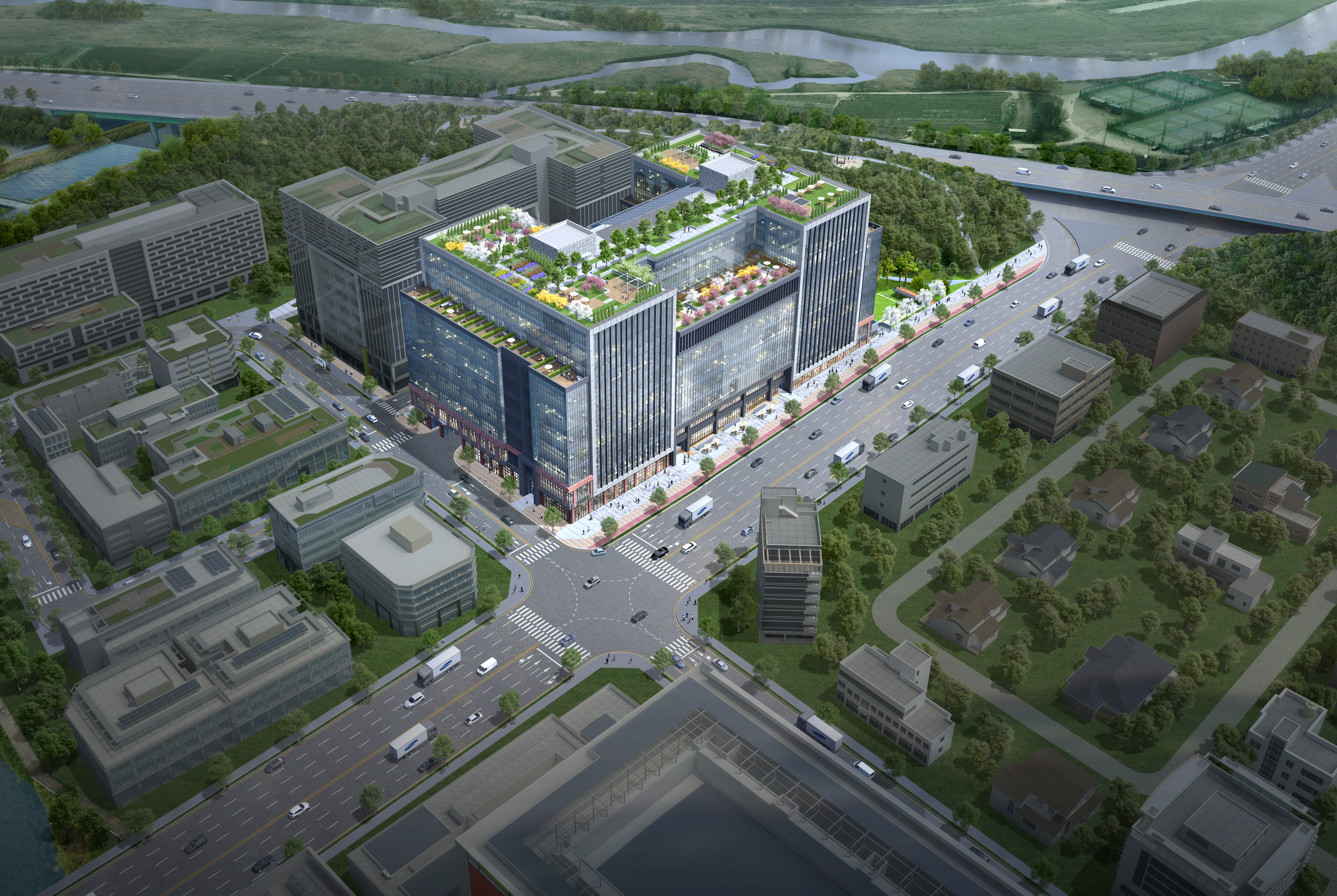 더 콜럼버스 아산탕정 2차_조감도