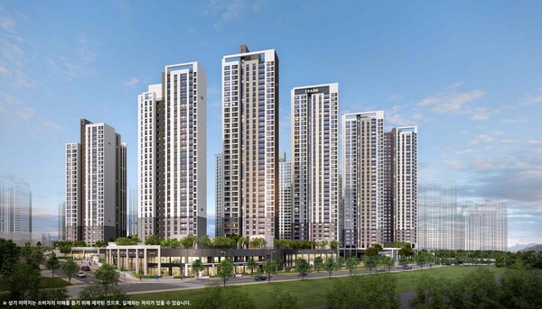 ‘천안 아이파크 시티 2단지’ 주경 투시도