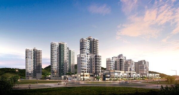 엘리프 세종 스마트시티 투시도, 자료 : 계룡건설